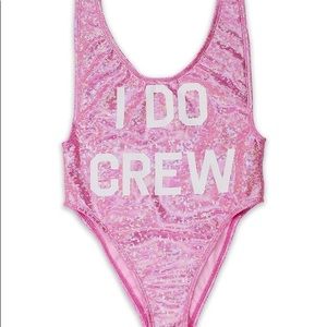 I DO CREW ONE PIECE SWIMWEAR